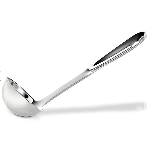 All-Clad Stainless Steel 6oz Round Ladle - Picture 2 of 11
